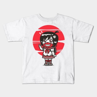 Weird School Girl Kids T-Shirt